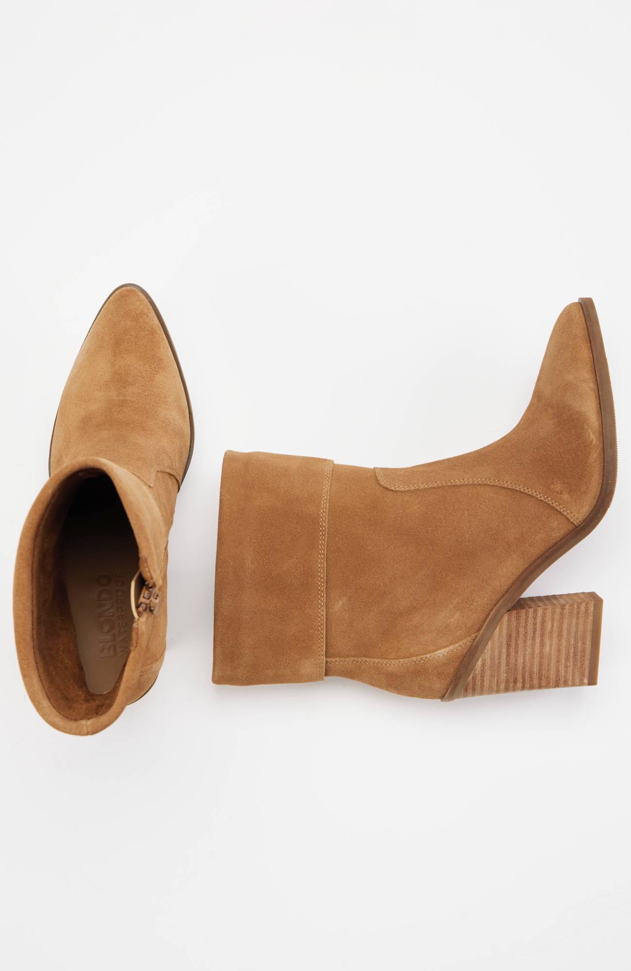 [JILLSTUART]★SHEEPSKIN CASUAL ANKLE BOOTS Jill Stuart Black Cap Toe High Heel Booties sz 6
