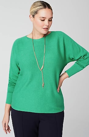 Image for Wearever Refined Knit Dolman-Sleeve Sweater