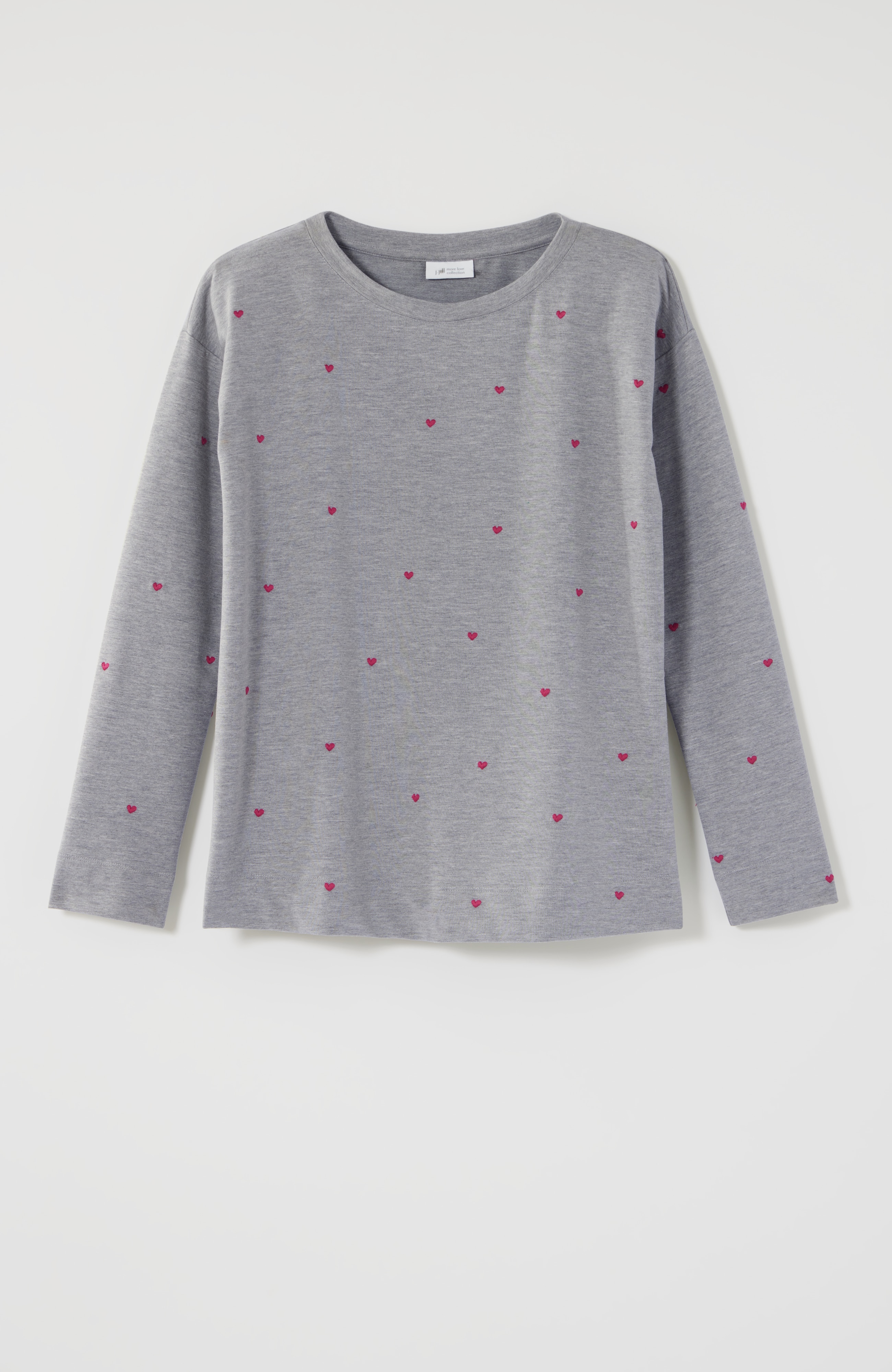 more love embroidered sweatshirt