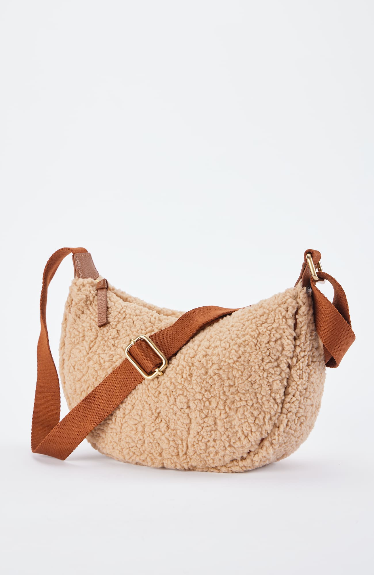 Jjill J.jill Crescent Sling Bag In Warm Natural