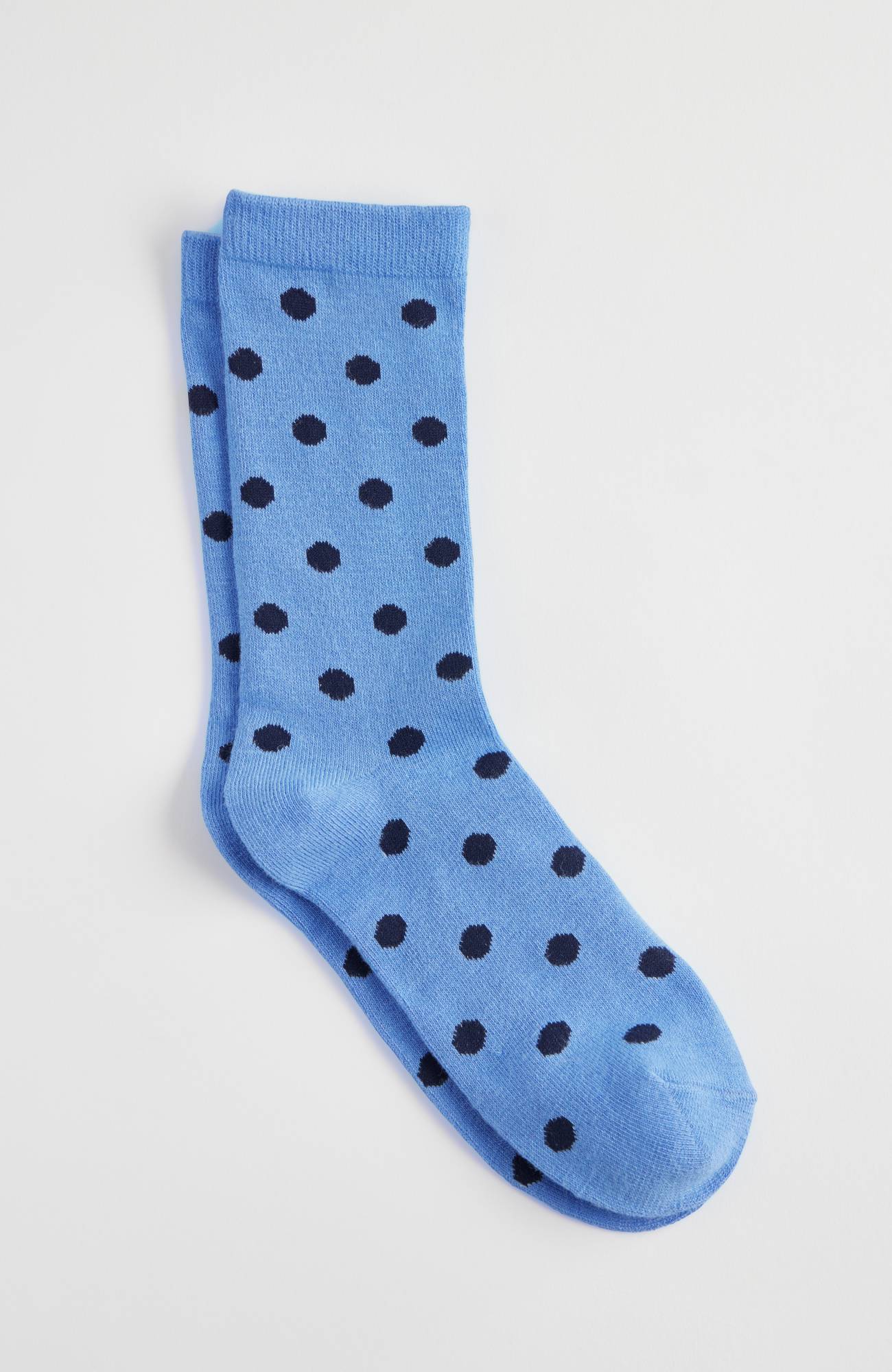 Rayon-From-Bamboo Dotted Crew Socks