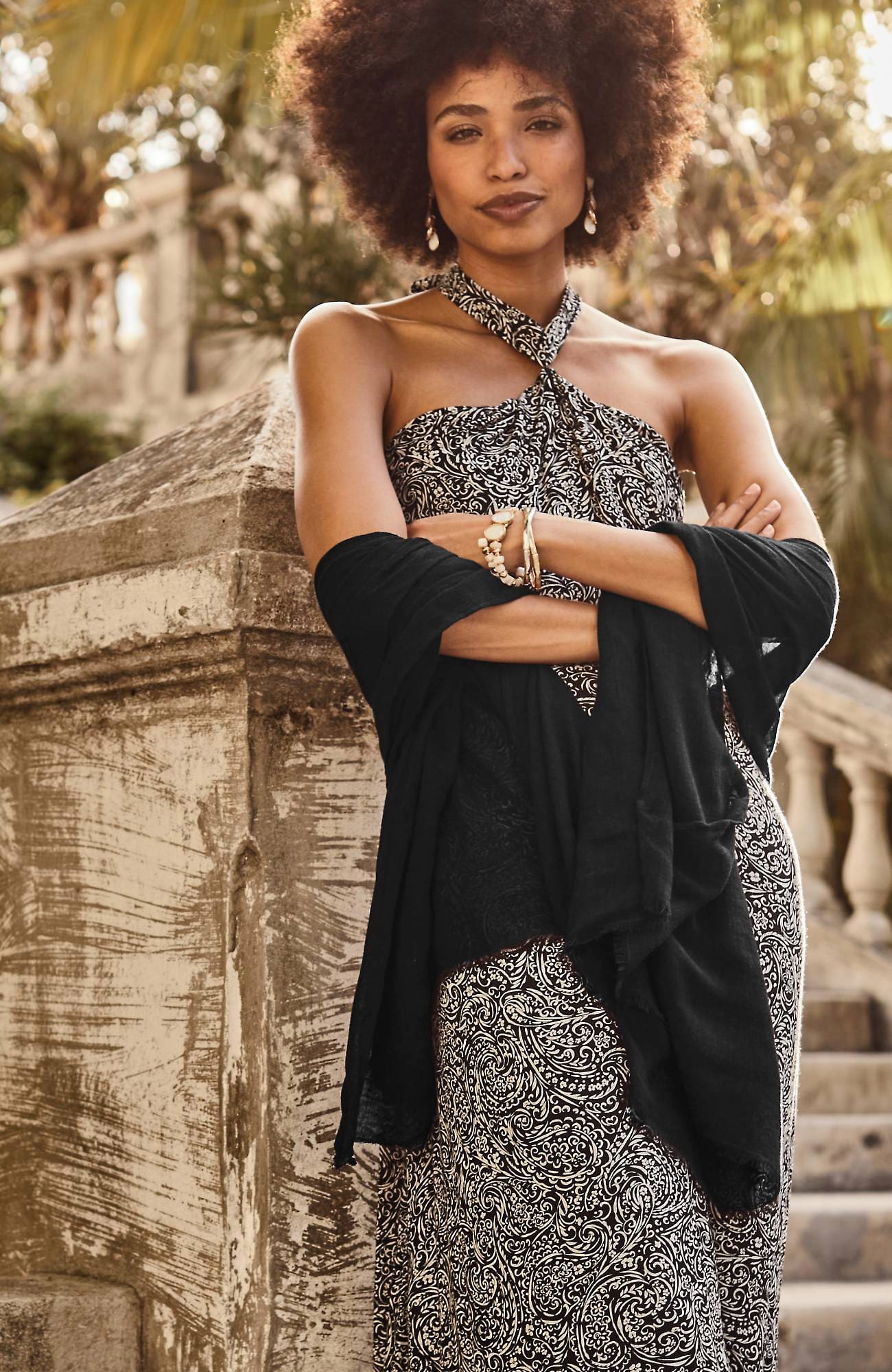 Jjill J.jill Lightweight Wrap In Black