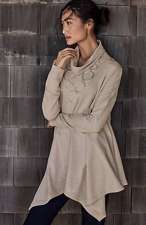 Image for Pure Jill Affinity Dipped-Hem Tunic