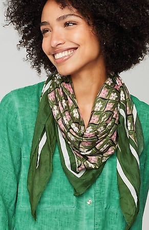 Image for Wildflower Square Scarf
