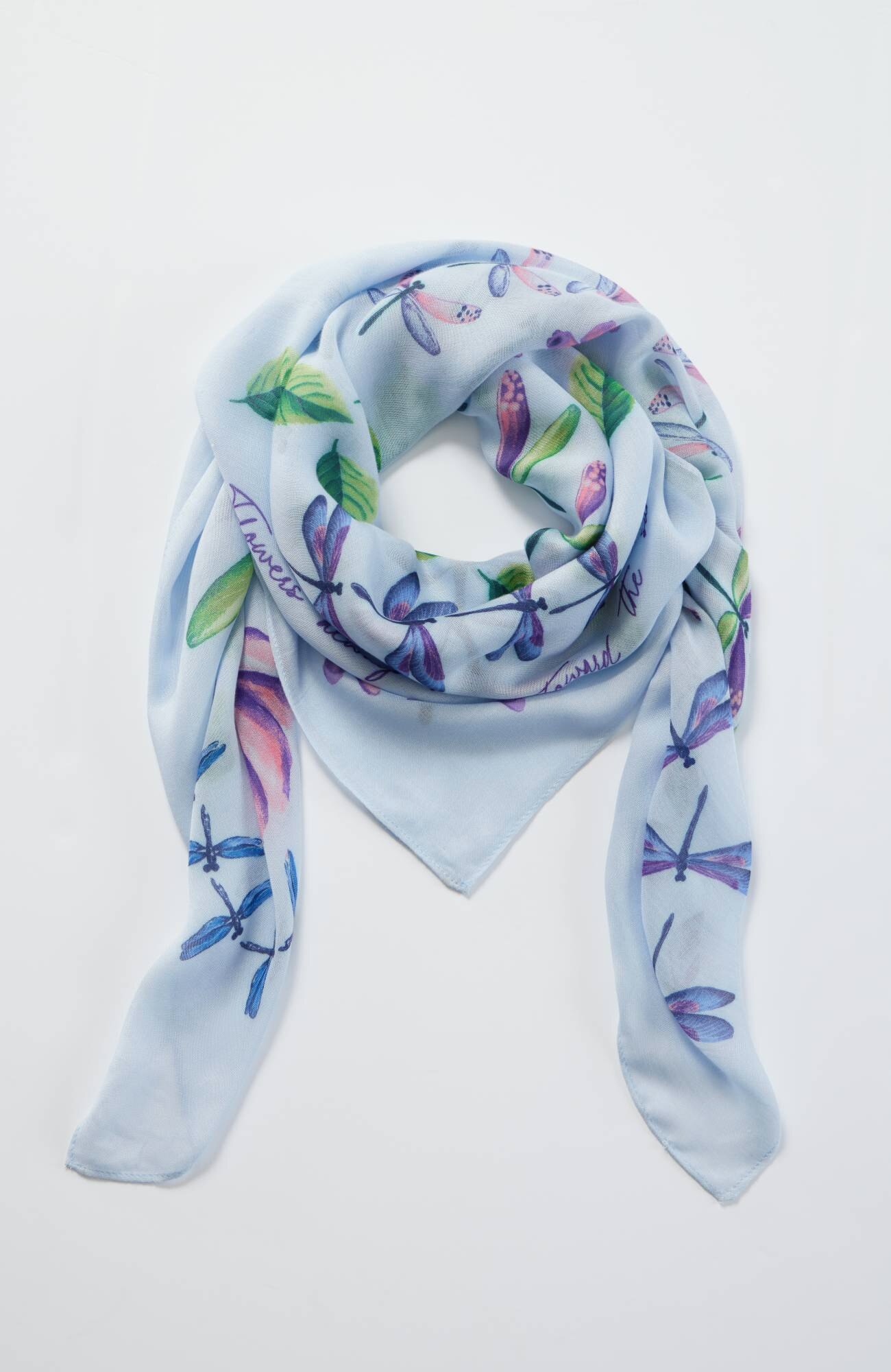 Compassion Fund Dragonfly Square Scarf