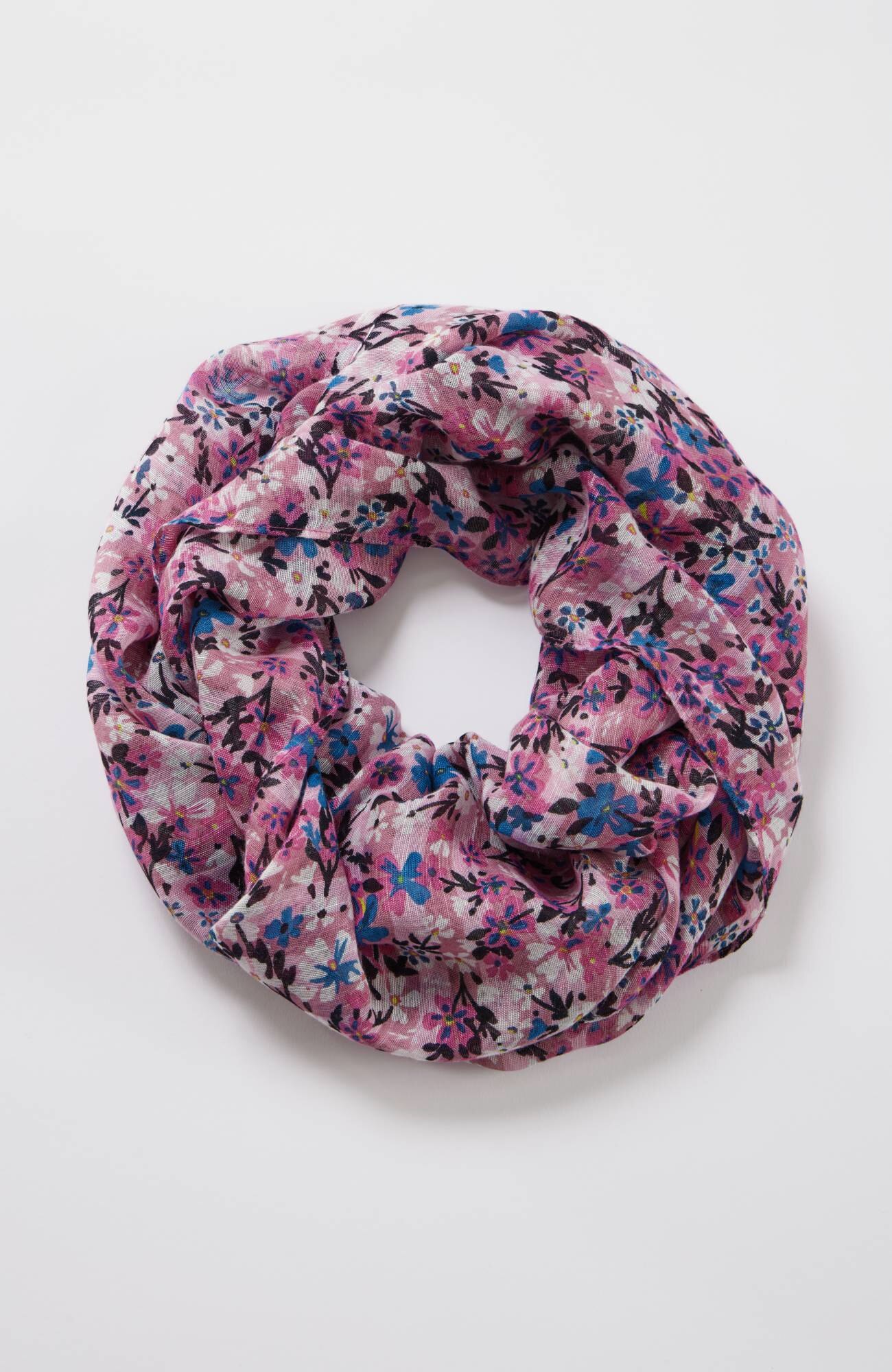 Blooming Floral Infinity Scarf