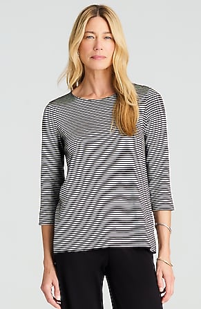 Image for Wearever Ballet-Sleeve Crew-Neck Top