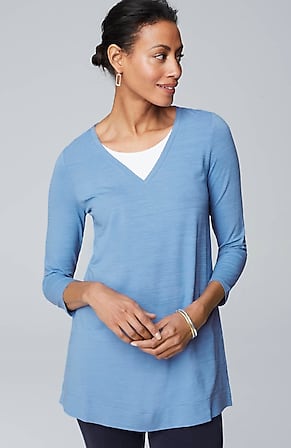 Image for Wearever Faux-Layered Tunic