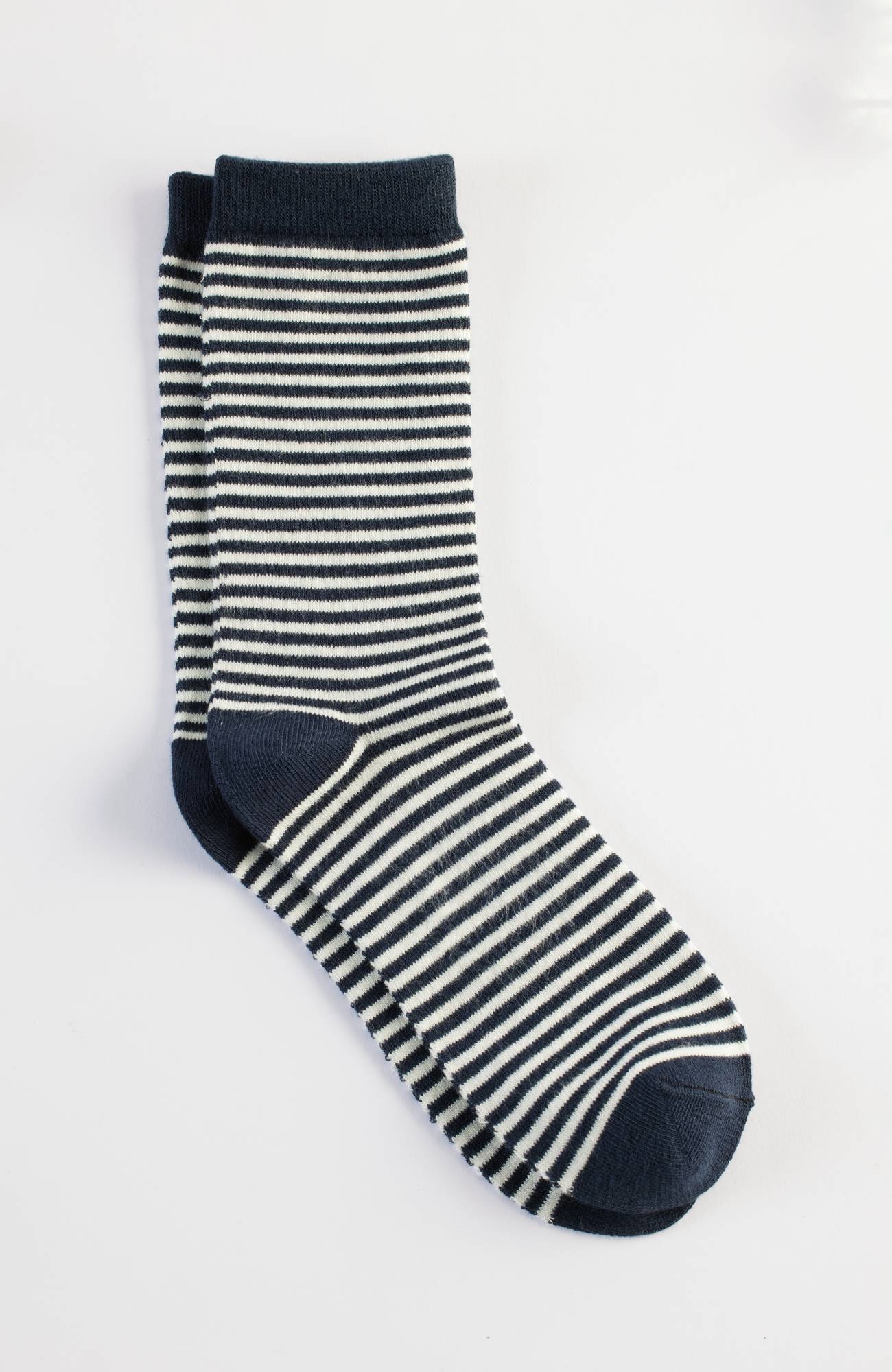 Rayon-From-Bamboo Striped Crew Socks