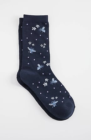 Image for Spring Blooms Crew Socks