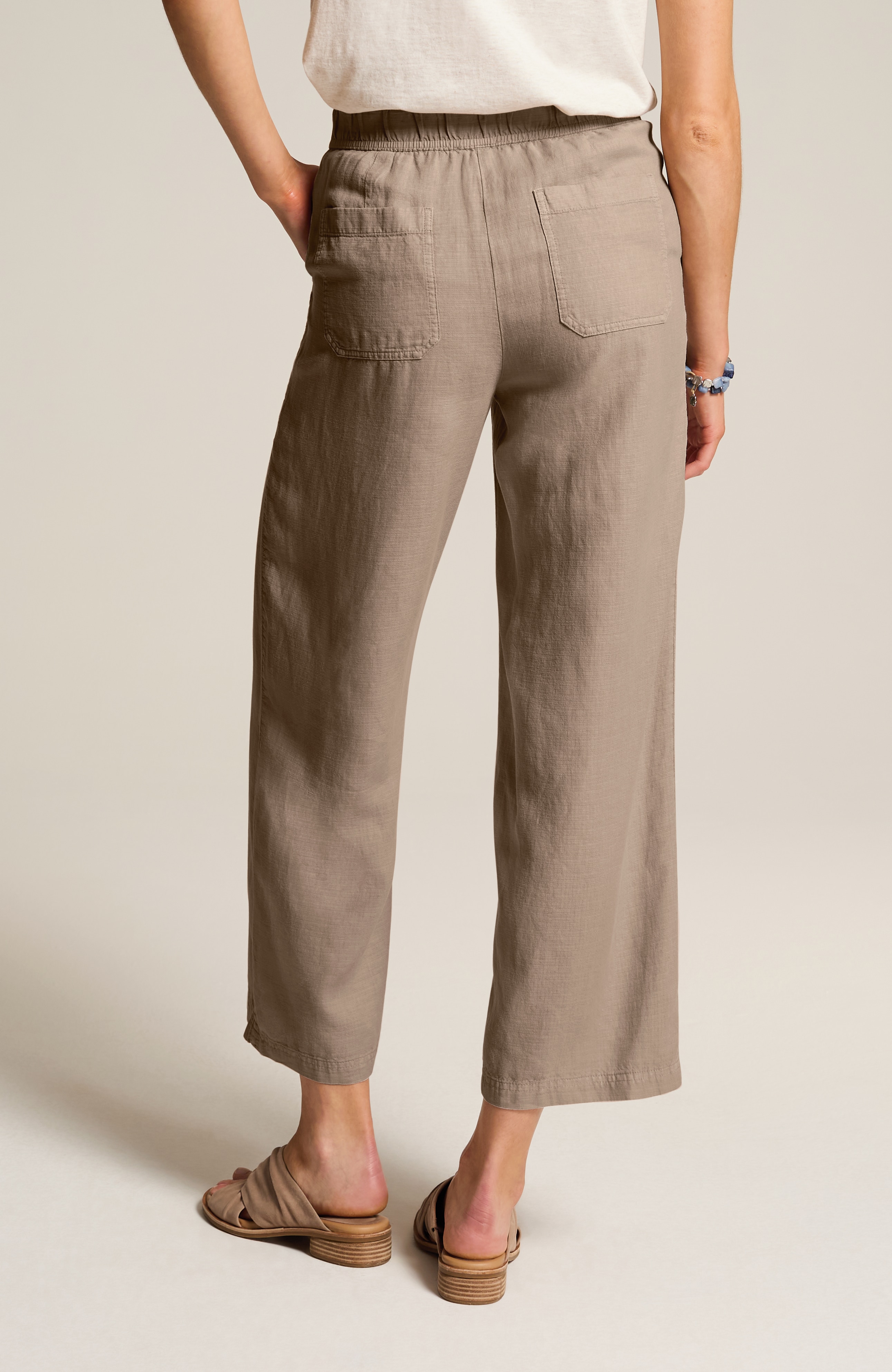 【美品】seed and soil Linen pants oat seed and soil】Linen pants (oat)