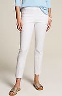 versatile cotton-stretch slim-leg pants
