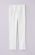 versatile cotton-stretch slim-leg pants