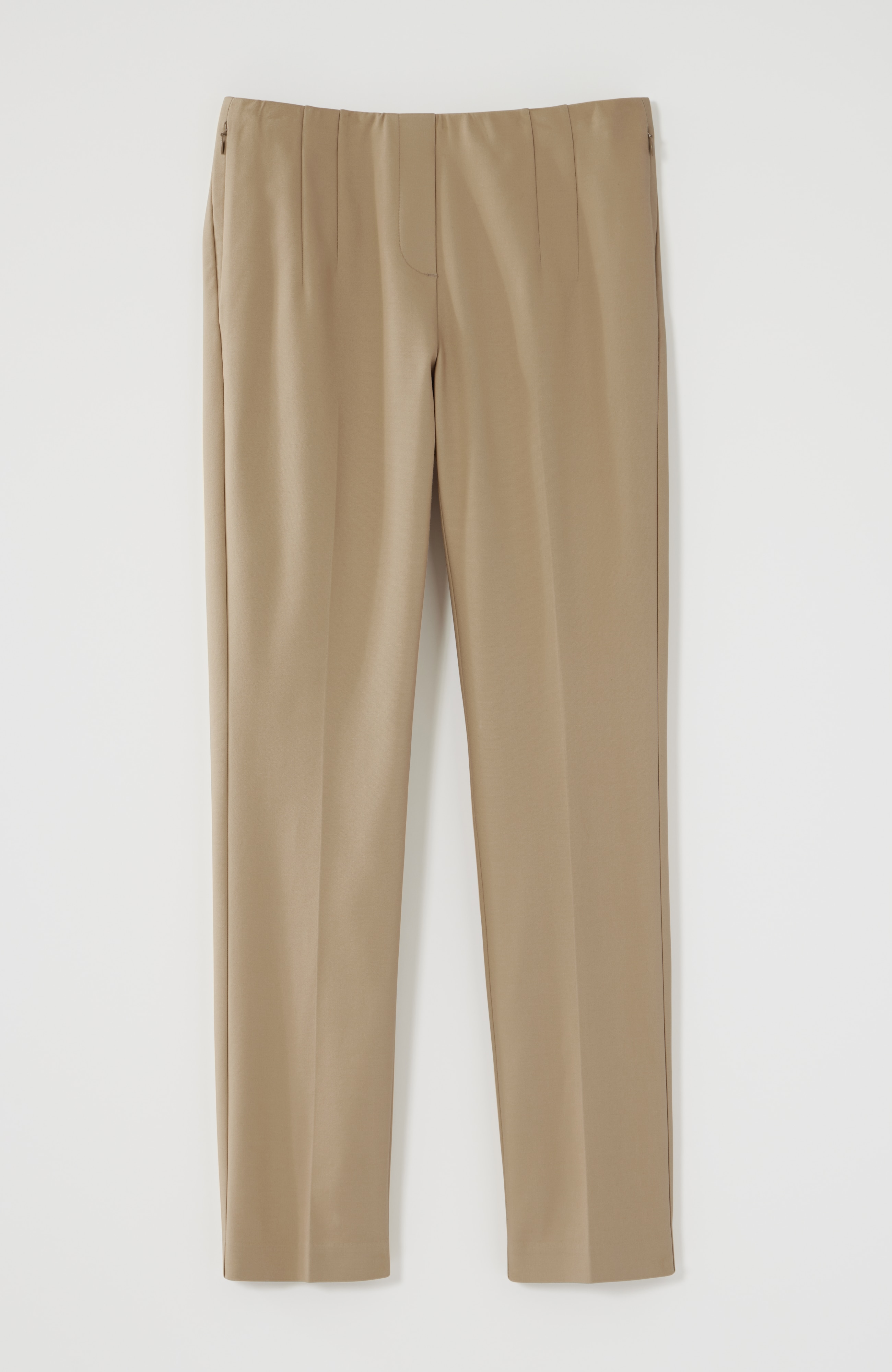 Versatile Cotton-Stretch Slim-Leg Pants | JJill