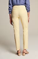 versatile cotton-stretch slim-leg pants