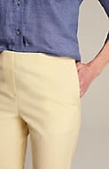 versatile cotton-stretch slim-leg pants