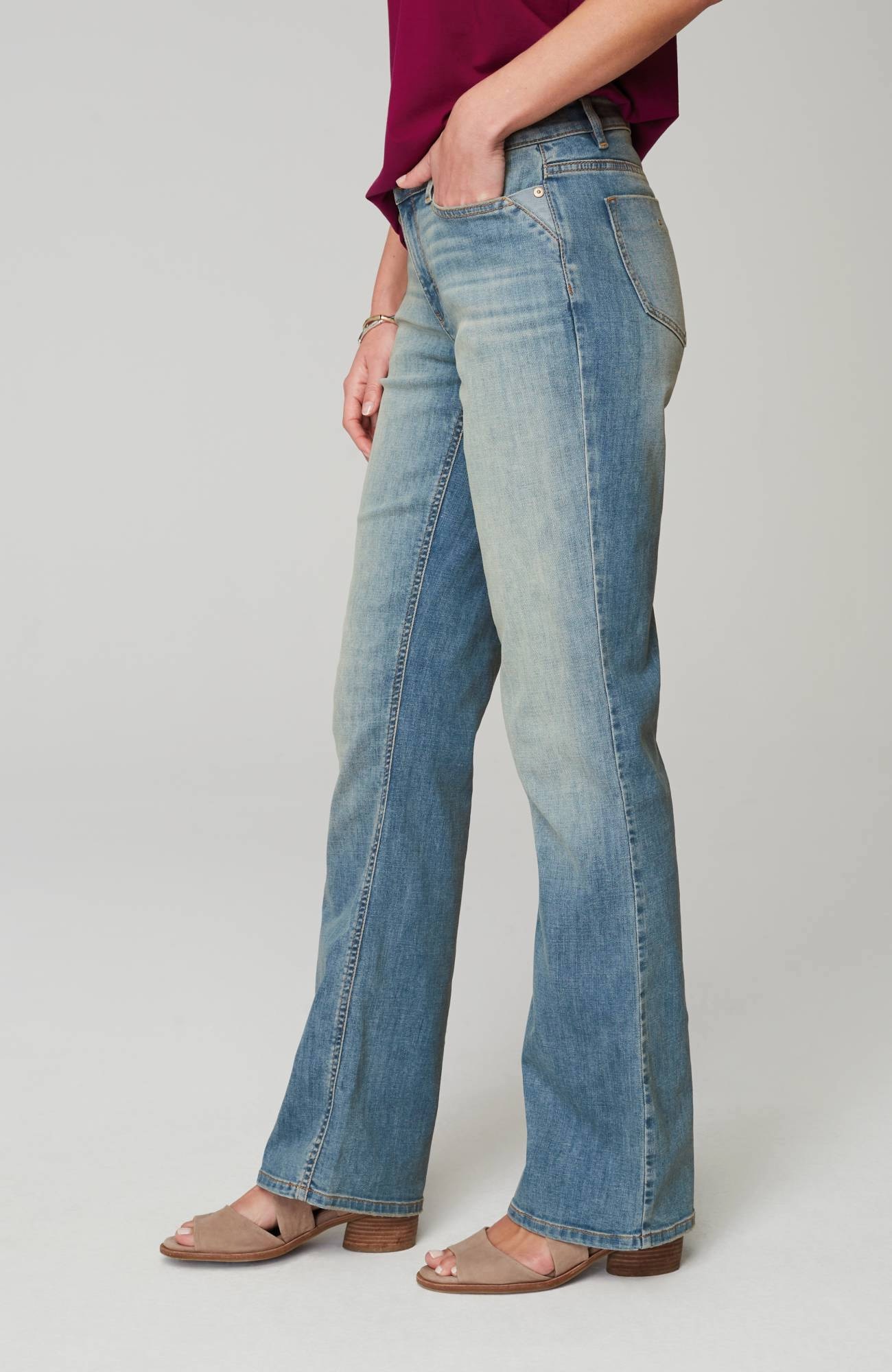 J. Jill Barely Flare Jeans