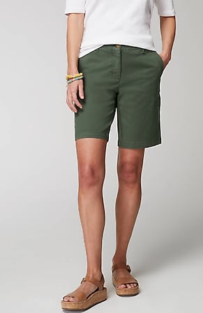 Image for Trapunto-Stitched Chino Shorts
