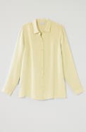 everyday linen button-front shirt
