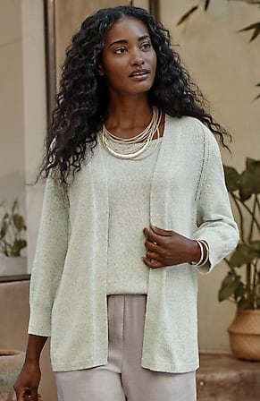 Image for Pure Jill Spray-Dyed Cardi