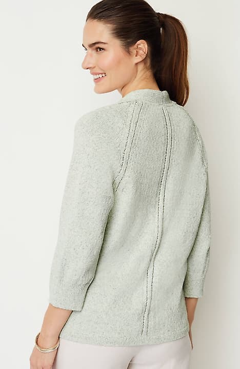 pure jill spray-dyed cardi