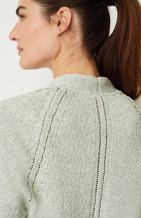pure jill spray-dyed cardi