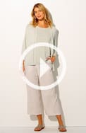 pure jill spray-dyed cardi