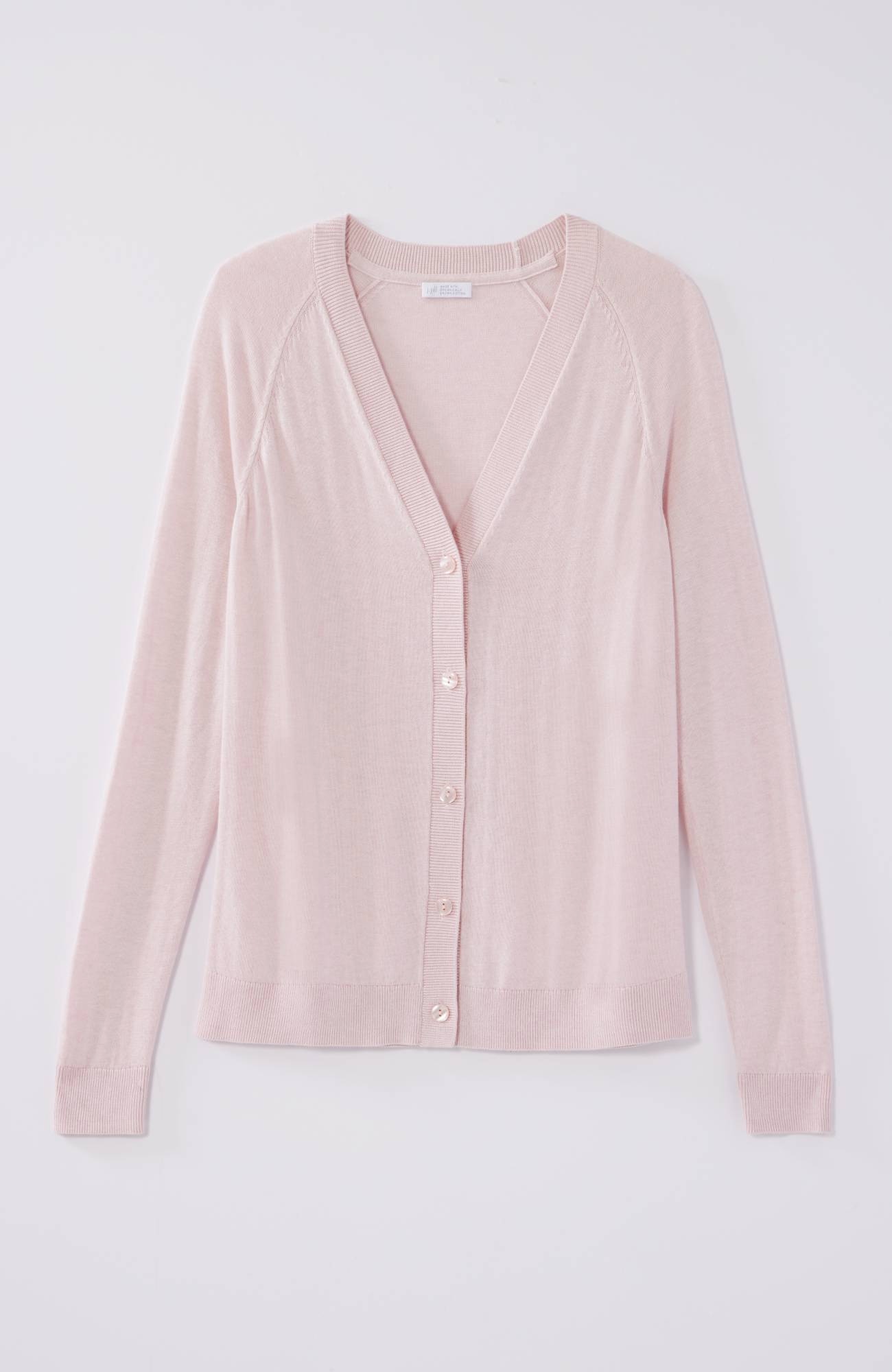 ORGANICALLY-GROWN COTTON V-NECK CARDI | JJill ORGANICALLY-GROWN COTTON V-NECK CARDI | JJill