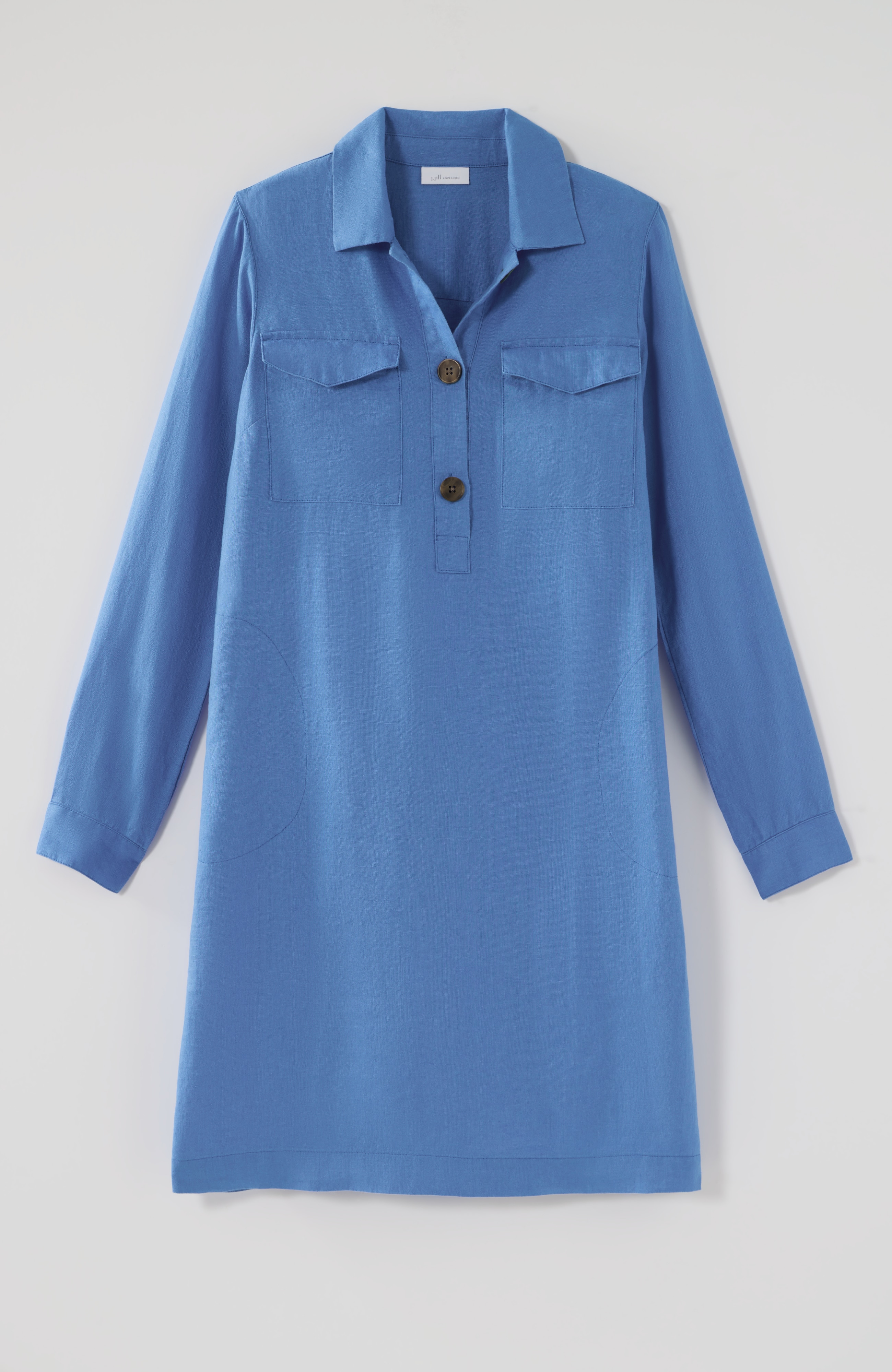linen popover shirtdress
