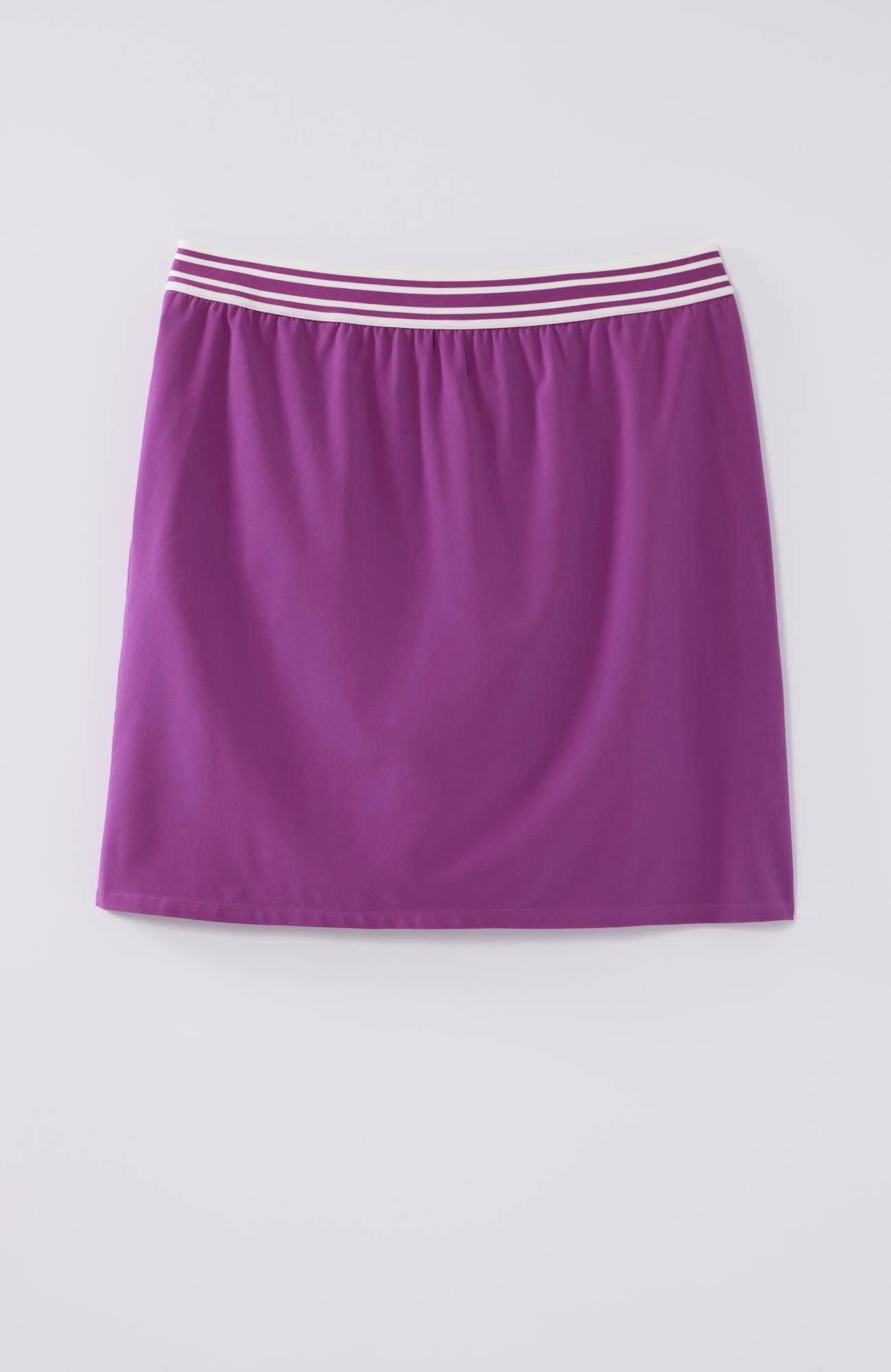 Fit On-The-Go Striped-Waistband Skort