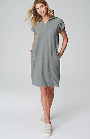 Image for Fit Supreme-Stretch Hooded Dress