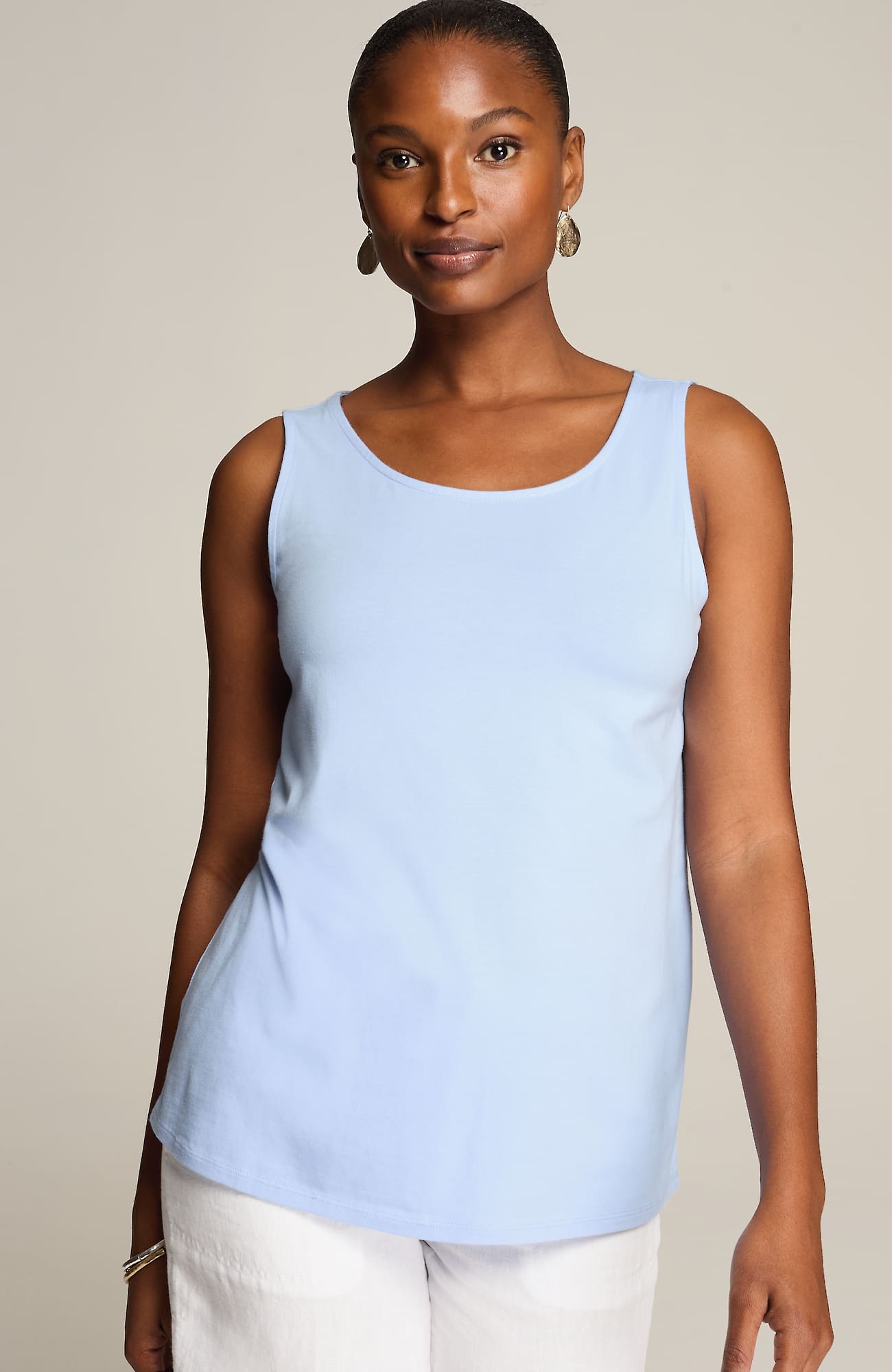 Jjill J.jill Pima-stretch Knit Tank