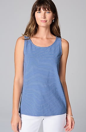 Image for Pima-Stretch Knit Tank