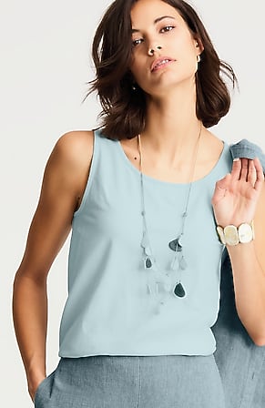 Image for Pima-Stretch Knit Tank