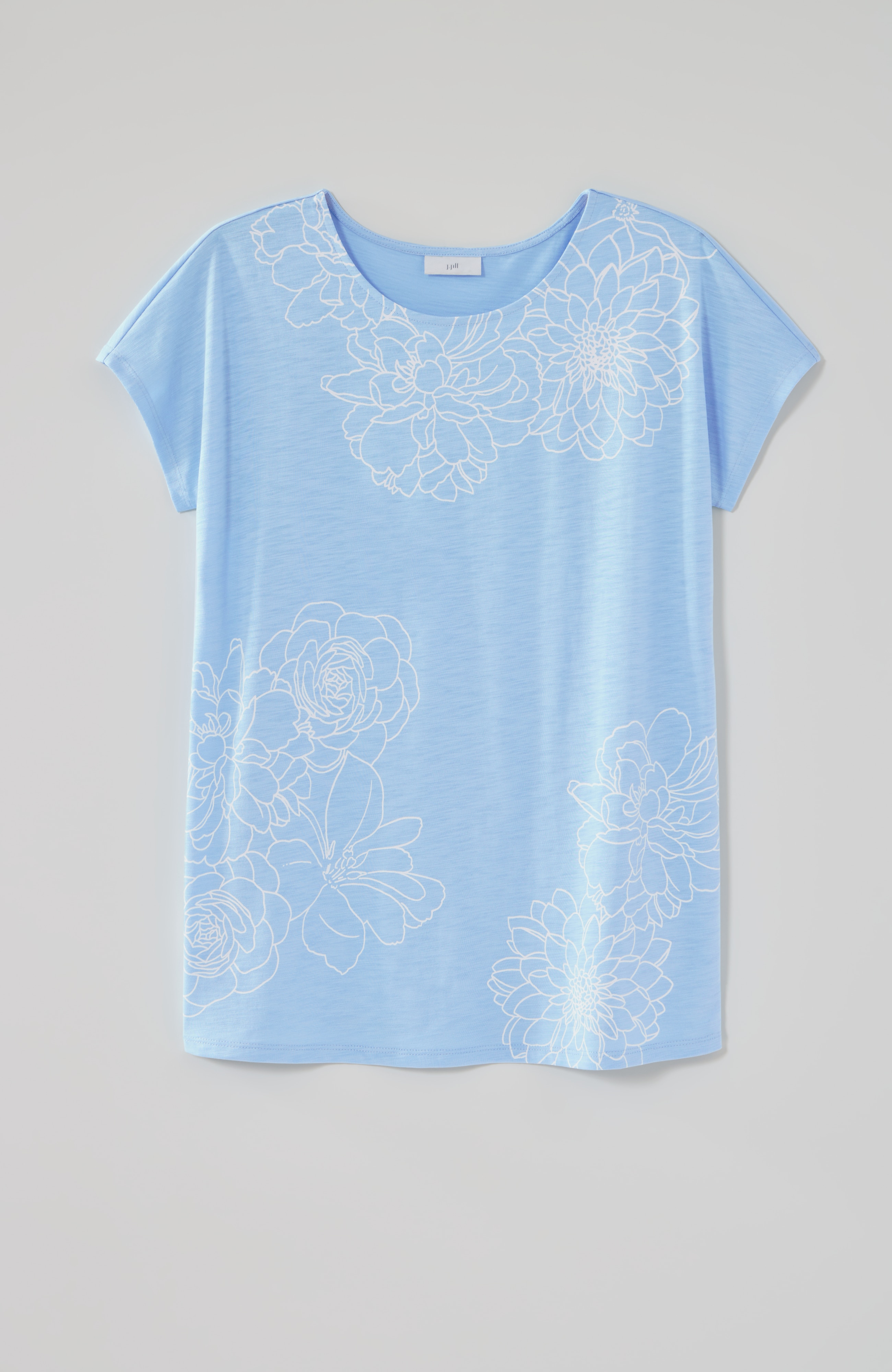 RELAXED DOLMAN-SLEEVE TEE | JJill