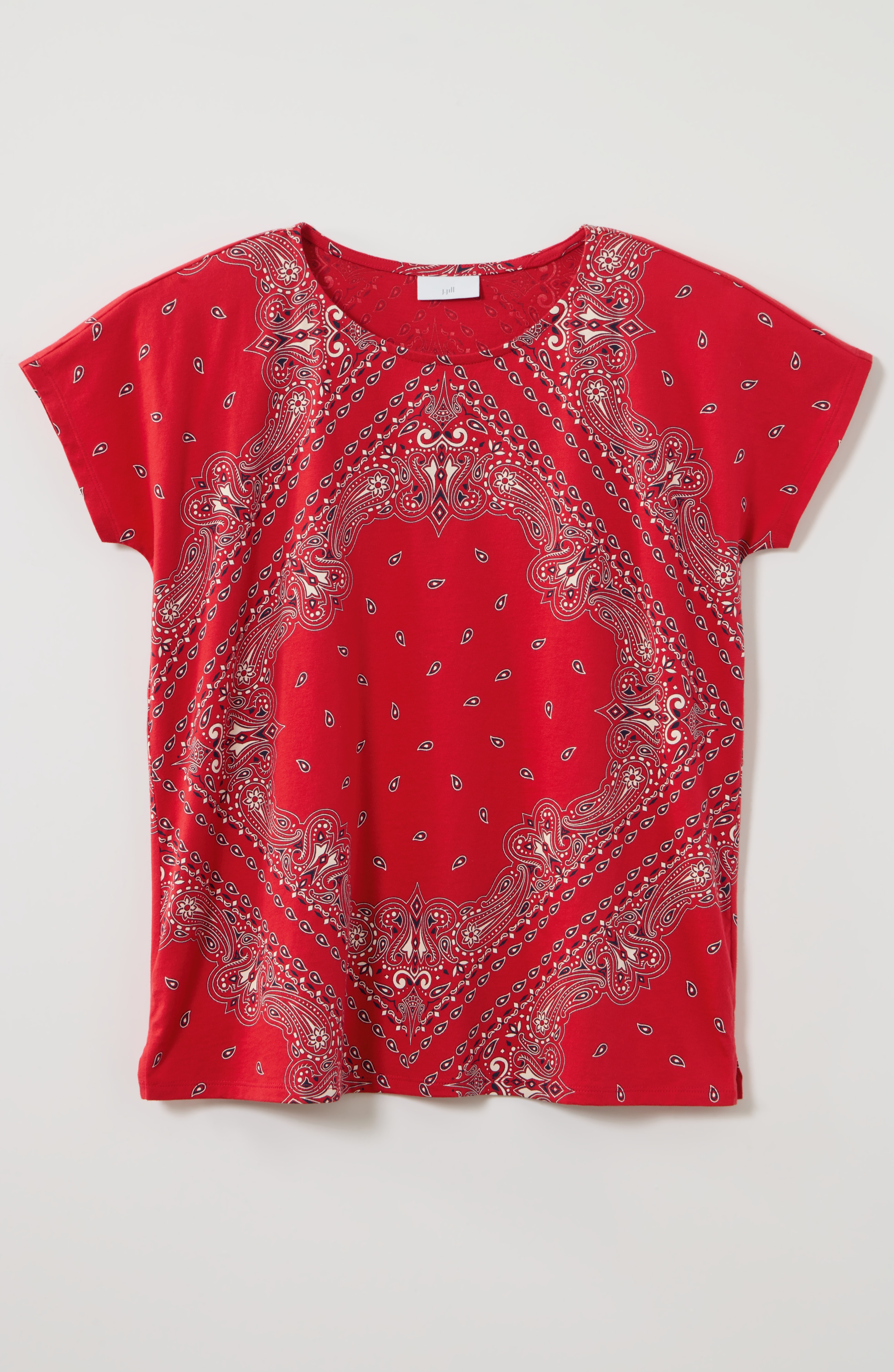 relaxed dolman-sleeve tee