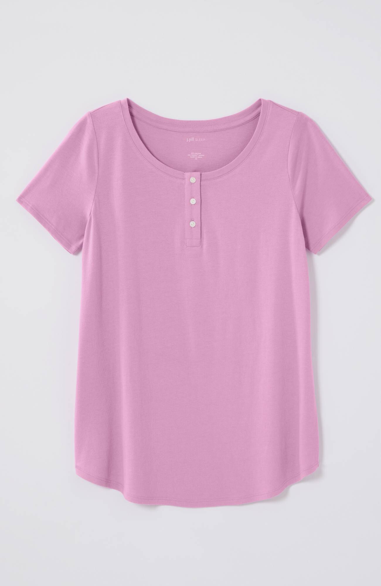 Sleep Ultrasoft Short-Sleeve Henley