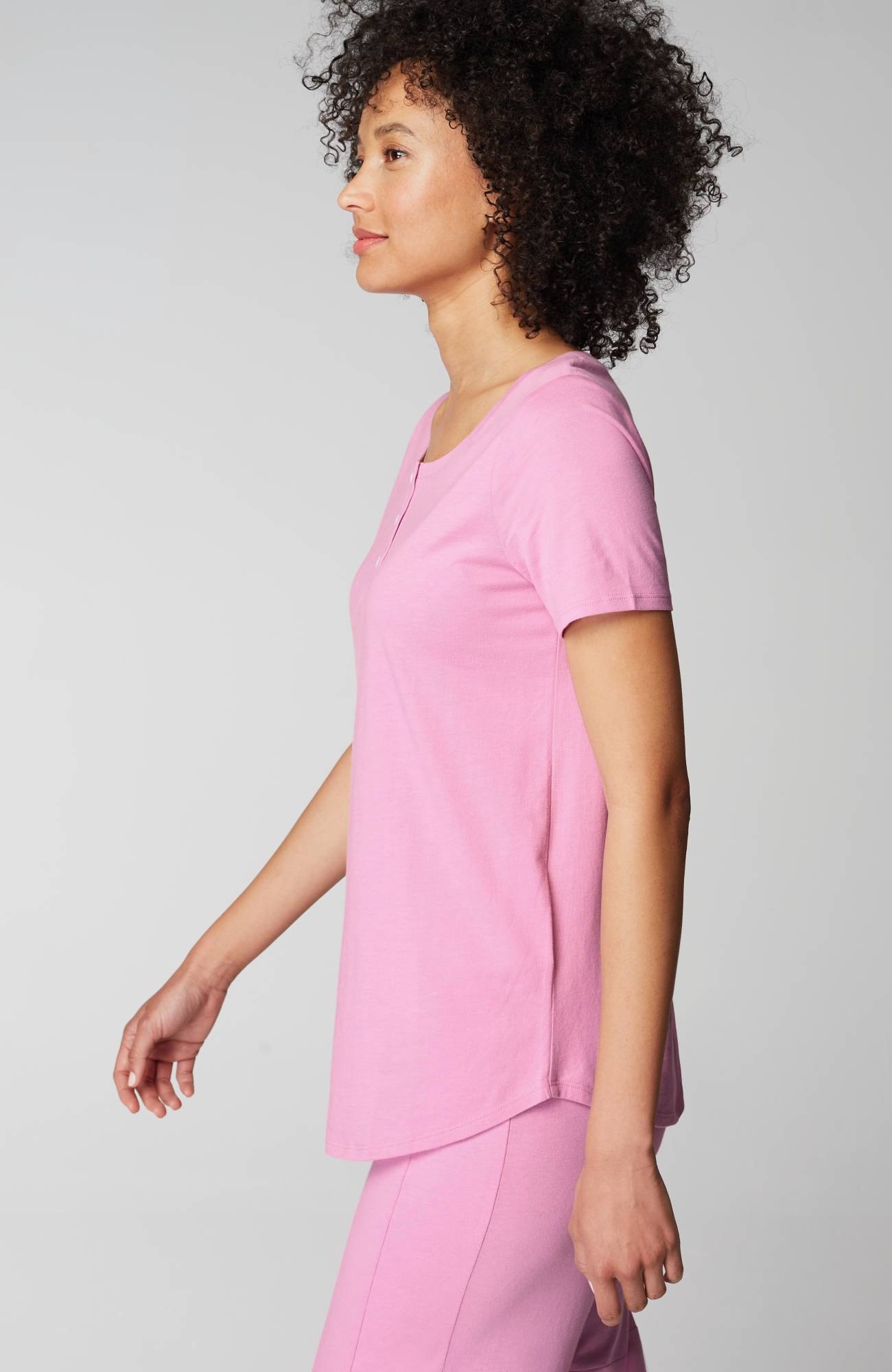 Sleep Ultrasoft Short-Sleeve Henley