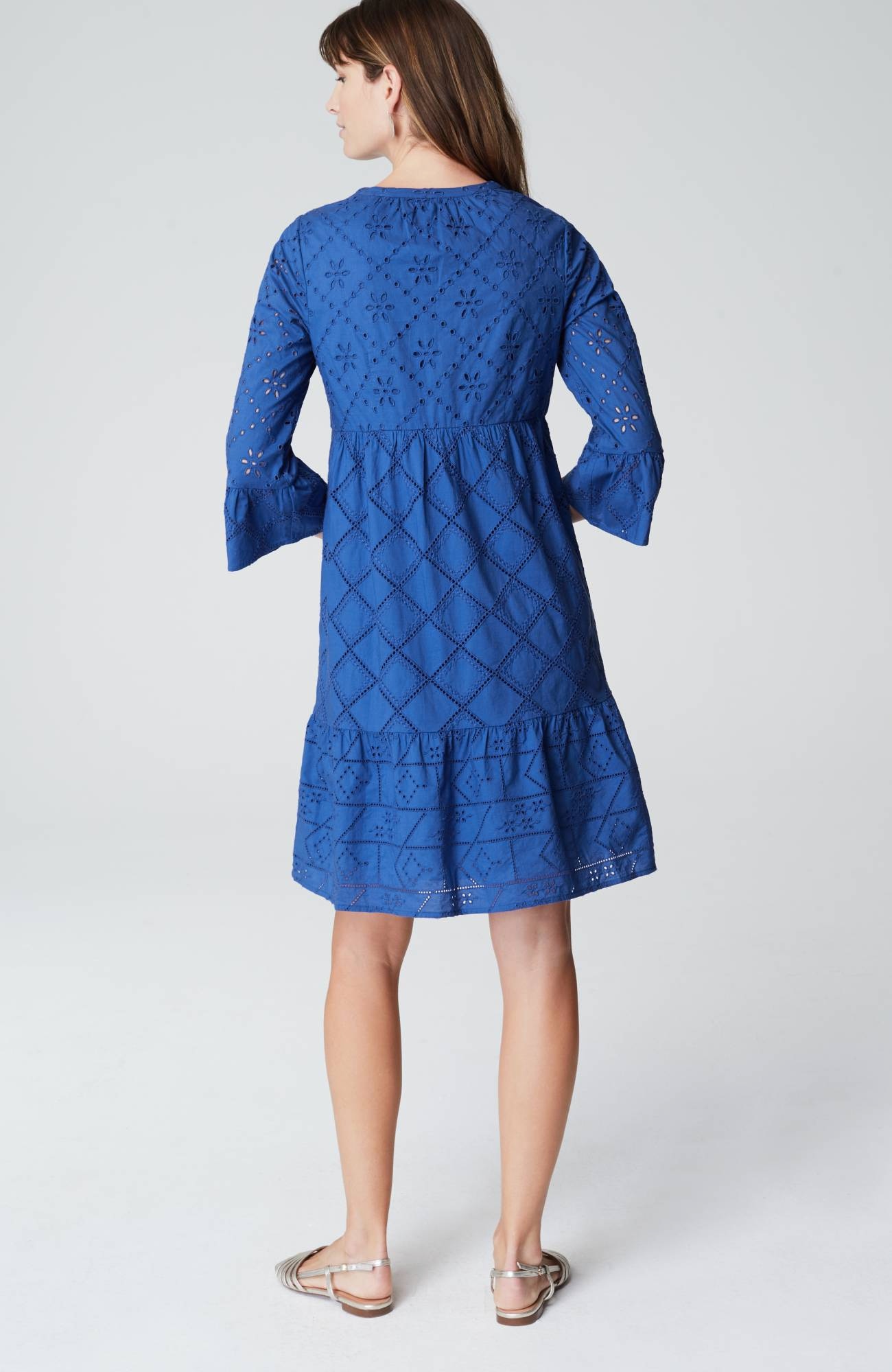 Tiered Eyelet Dress