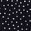 navy blue spaced dot