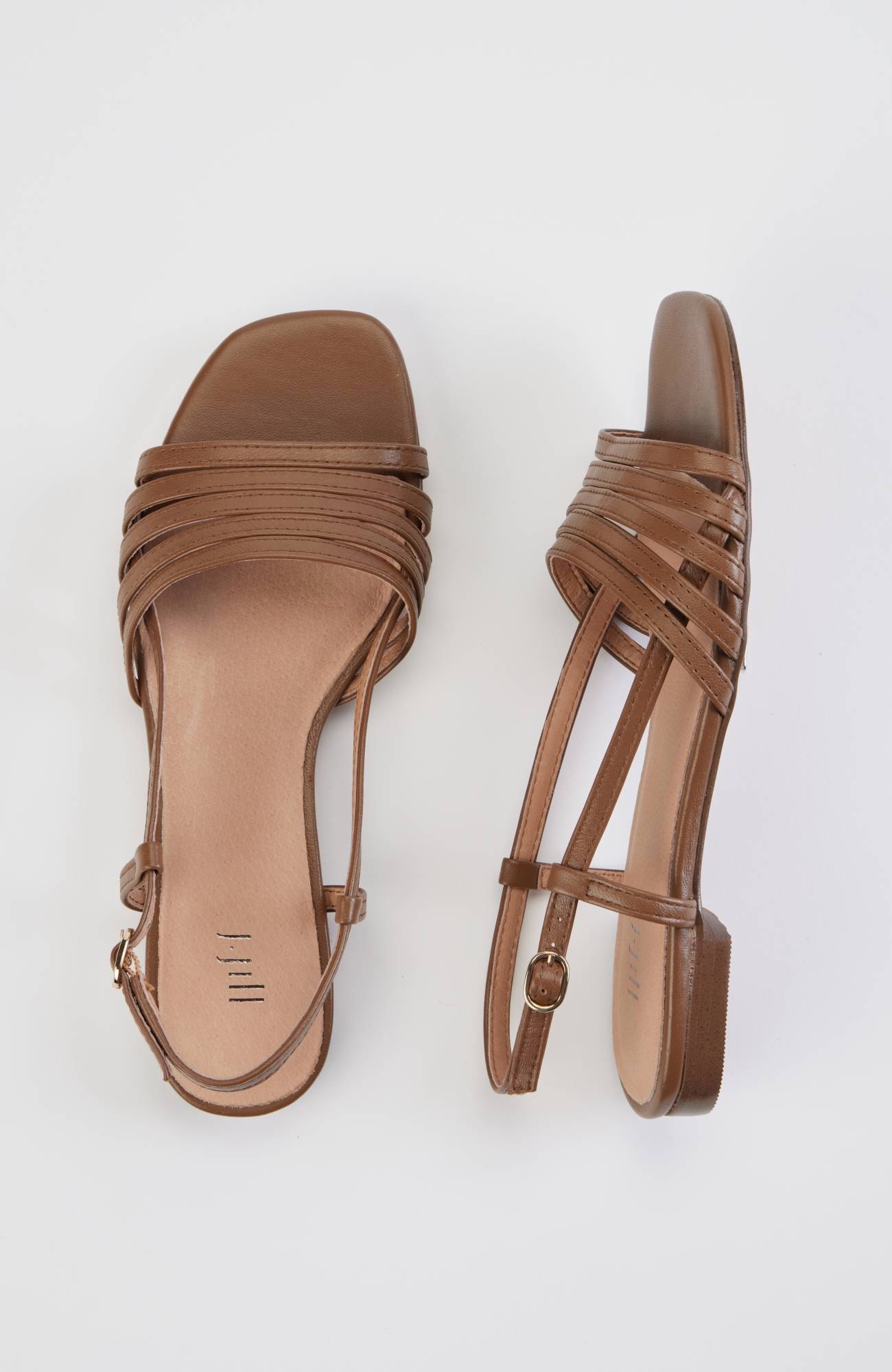 Naturalizer Meesha Leather Banded Buckle Detail Slingback Sandals |  Dillard's