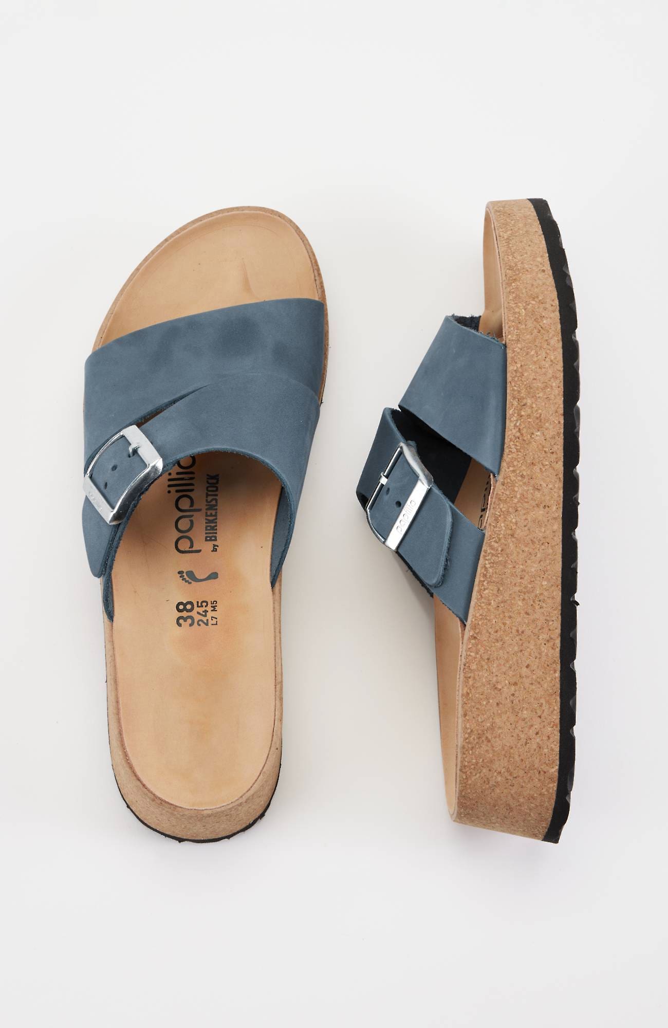 Shop Jjill J.jill Birkenstock® Almina Sandals In Elemental Blue