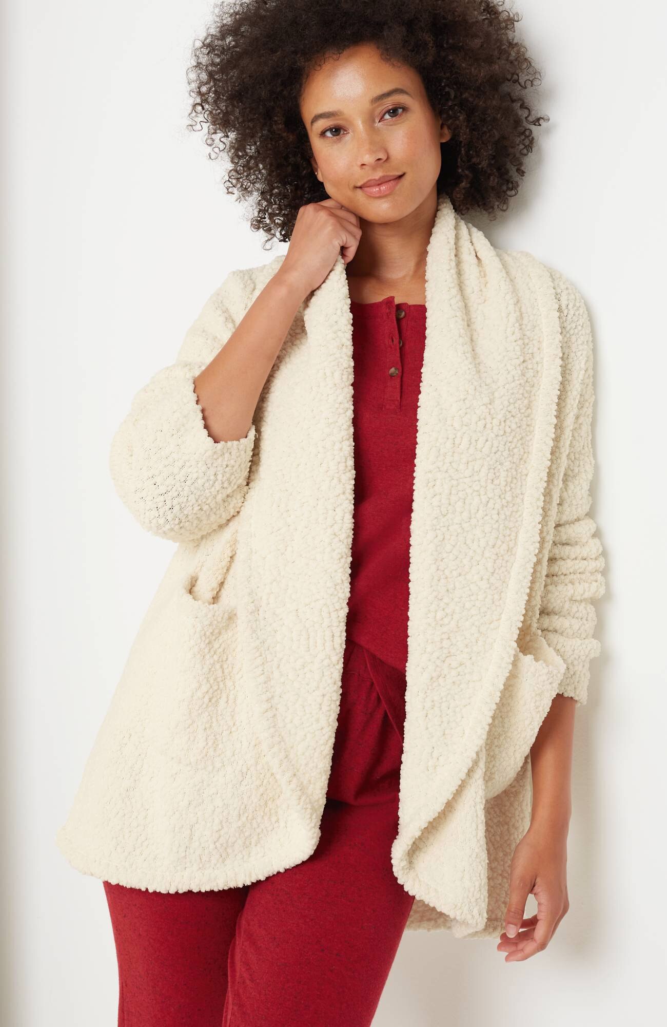 SLEEP COZY COCOON CARDI | JJill