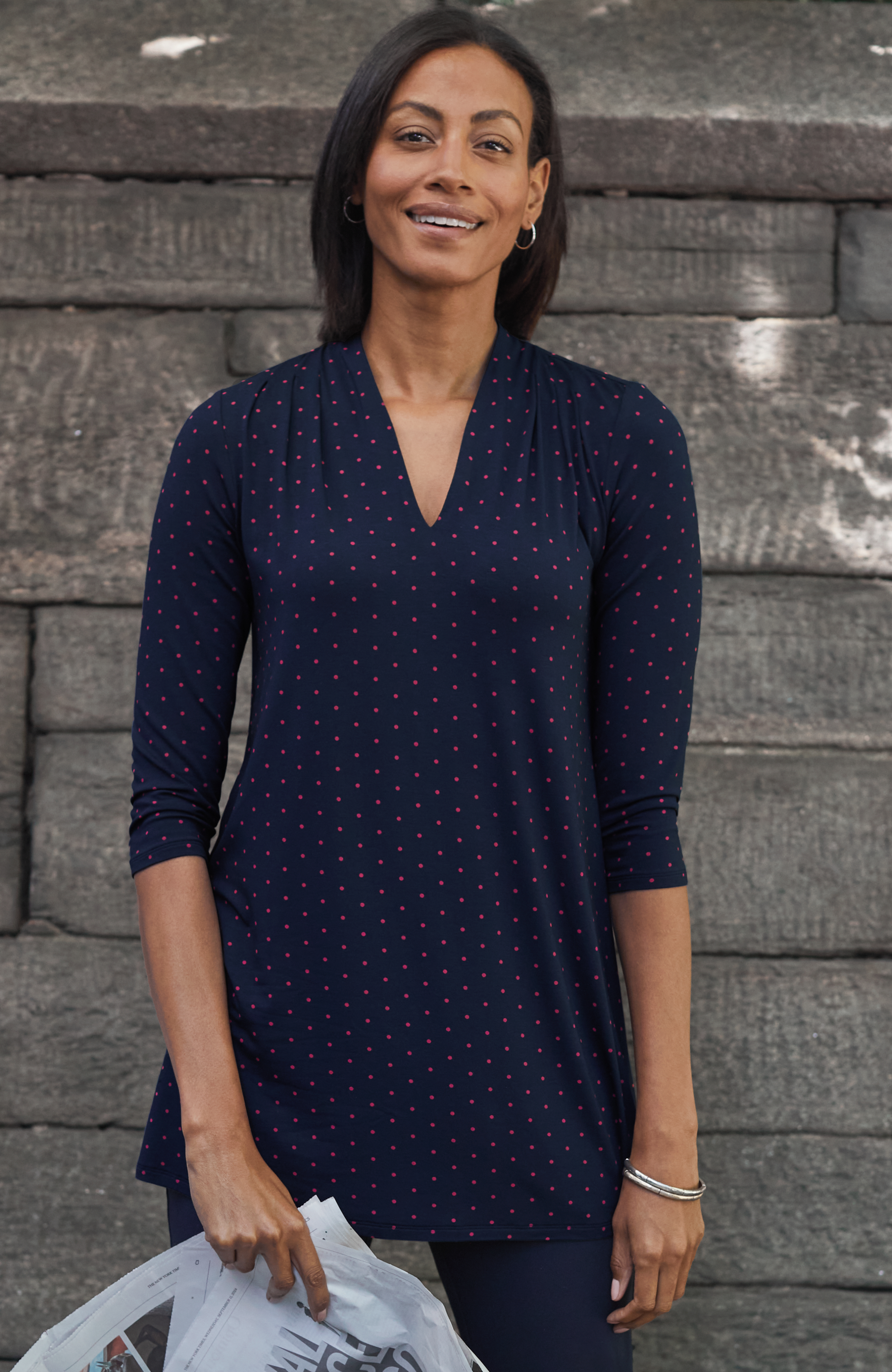Wearever Pleated A-Line Tunic
