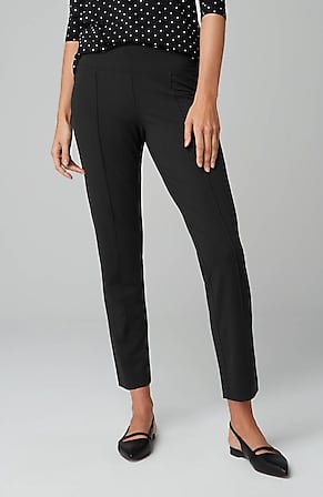 J.Jill Wearever Smooth-Fit Slim-Leg Black Career Comfort Pants XS