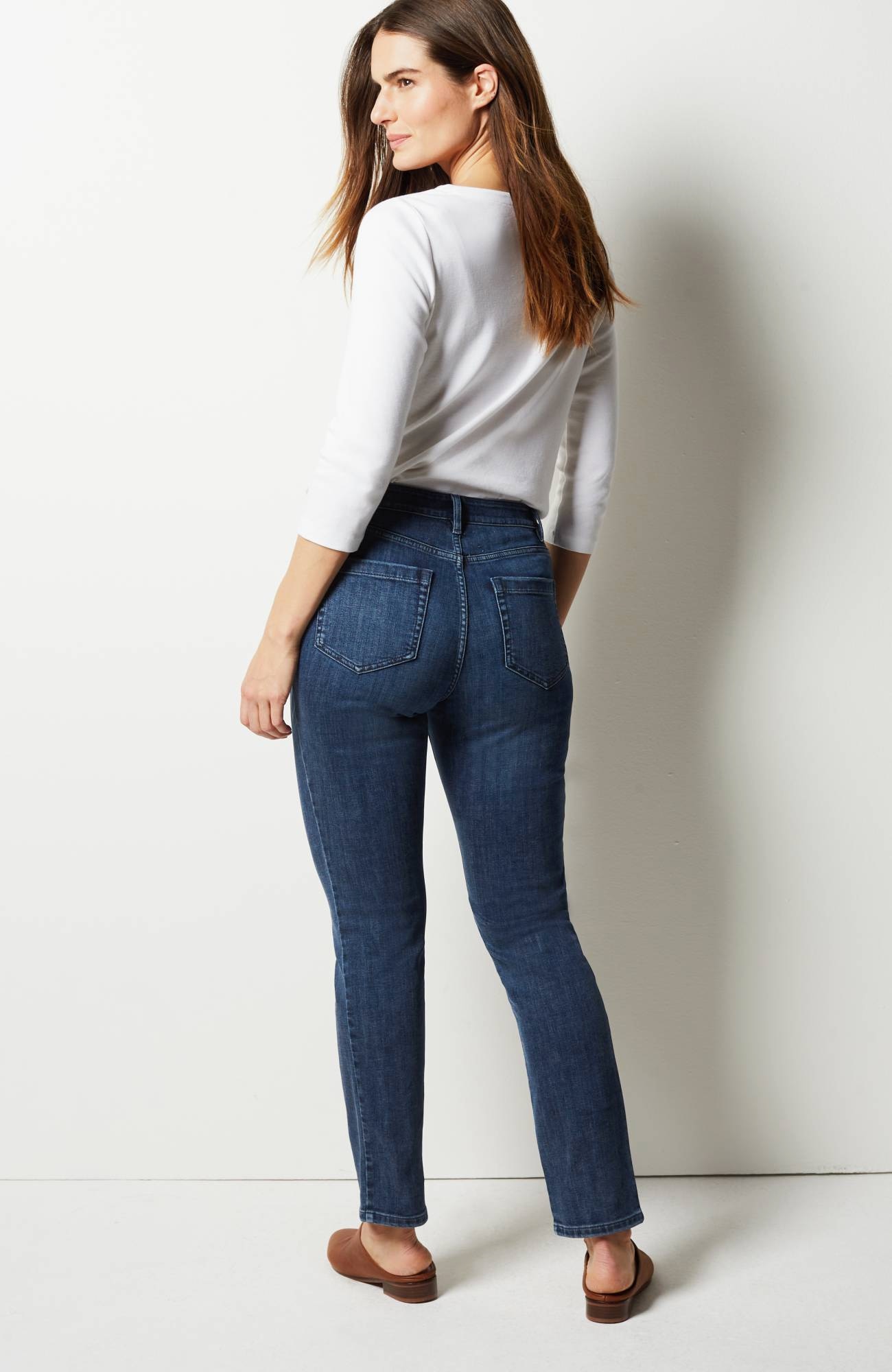 Curvy-Fit Slim-Leg Jeans