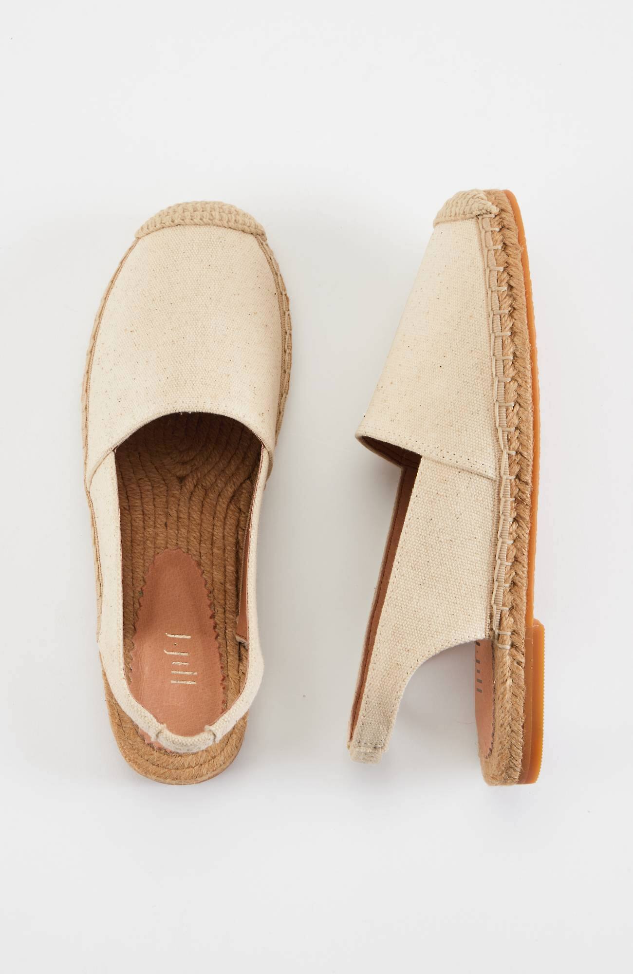 Jjill J.jill Bayla Slingback Espadrilles In Flax