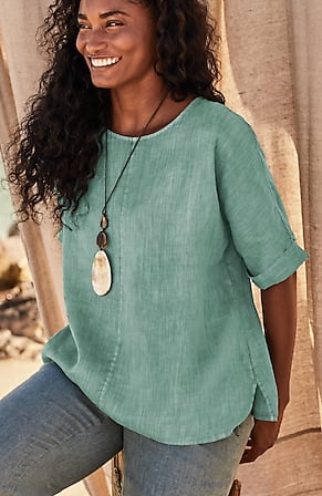 Image for Pure Jill Relaxed Linen Popover
