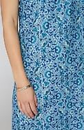 pure jill waist-seamed maxi dress