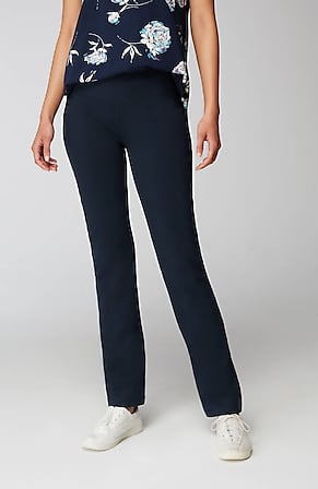 Image for Fit Breathe Cotton High-Rise Boot-Cut Pants
